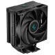 Кулер для процессора DEEPCOOL AG400 DIGITAL BK LGA1700/1200/115X/AM5/AM4 (9шт/кор, TDP 220W, PWM, Fan 120mm, 4 тепл. трубки, черный) RET (R-AG400-BKNDMN-G-2)