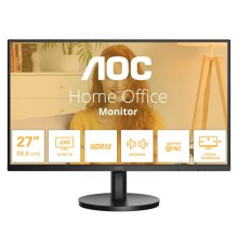 Монитор 27' AOC U27B3A 3840x2160, WLED, 16:9, IPS, 350 cd, 1000:1, 20M:1, 4ms, 178/178, HDMI*2, DP, 60 Hz, Speak, Tilt, HAS, VESA, Внутр, Black, 3y