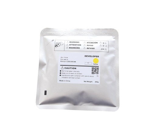 -/ Девелопер для KONICA MINOLTA Bizhub C258/C308/C368 (CET) Yellow, 200г, 600000 стр. Для использования в блоках проявки DV-313Y. -/ Девелопер для KONICA MINOLTA Bizhub C258/C308/C368 (CET) Yellow, 200г, 600000 стр. Для использования в блоках проявки DV-313Y.