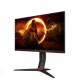 Монитор игровой 23.8'' 16:9 1920х1080(FHD) IPS, 240 Hz, 350 cd/m2, 1000:1, 80M:1, 0,5 ms, 2xHDMI, DP, USB-Hub, Height adj, Pivot, Tilt, Swivel, Speakers, Black+Cherry (Из ремонта)