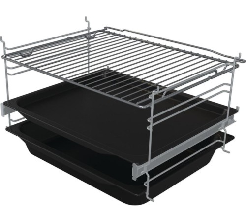 Плита GORENJE/ Комбинированная плита, Цвет: нержавеющая ст, Материал дверцы: Стеклянная дверца, Стандартный шарнир дверцы, Крышка: Металлическая крышка, Тип духовки: Мультифункциональная духовка, Газовая варочная панель, Автоматический электроподжиг вароч