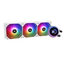 Водяное охлаждение для процессора/ Water Cooling System Thermalright Frozen Notte 360 White Argb V2 (360mm, White, ARGB/ Fans: 3x120mm, 72.37CFM, 27.7dBA, 2000RPM/ Pump height 54mm, 28dBA, 5300RPM, Rad thickness 27mm/ S: 1200, 1700, 1851, 2011, 2066, 115X