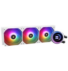 Водяное охлаждение для процессора/ Water Cooling System Thermalright Frozen Notte 360 White Argb V2 (360mm, White, ARGB/ Fans: 3x120mm, 72.37CFM, 27.7dBA, 2000RPM/ Pump height 54mm, 28dBA, 5300RPM, Rad thickness 27mm/ S: 1200, 1700, 1851, 2011, 2066, 115X