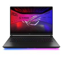Ноутбук/ ASUS ROG Strix SCAR 18 G835LX-SA022W 18"(2560x1600 mini LED)/Intel Core Ultra 9 275HX(2.7Ghz)/32768Mb/1024PCISSDGb/noDVD/Ext:NVIDIA GeForce RTX 5090(24576Mb)/Cam/BT/WiFi/90WHr/war 1y/3.3kg/Off Black/Win11Home