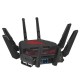 Роутер ASUS GT-BE19000//802.11 a/b/g/n/ac/ax/be,  2,4 + 6 gGz, black