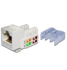  Модуль RJ45, кат.5е, белый