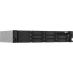 Сетевое хранилище без дисков/ SMB QNAP TS-864eU-8G NAS, 8-tray 3,5"/2,5" w/o HDD, 4-core Intel Celeron N5095 2.0-2.9 GHz, 8GB DDR4 max, 2x2.5GbE LAN, 2U Rackmount, 1x300W PSU. W/o rail kit RAIL-B02