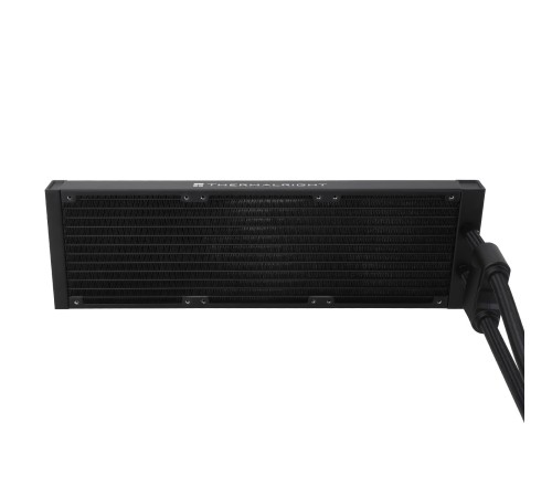 Водяное охлаждение для процессора/ Water Cooling System Thermalright Frozen Notte 360 Black Argb V2 (360mm, Black, ARGB/ Fans: 3x120mm, 72.37CFM, 27.7dBA, 2000RPM/ Pump height 54mm, 28dBA, 5300RPM, Rad thickness 27mm/ S: 1200, 1700, 1851, 2011, 2066, 115X