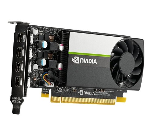 Видеокарта/ NVIDIA Quadro T600 4GB GDDR6 PCI-E x16 (LP bracket + ATX bracket + mDP-DP cables) Видеокарта/ NVIDIA Quadro T600 4GB GDDR6 PCI-E x16 (LP bracket + ATX bracket + mDP-DP cables)