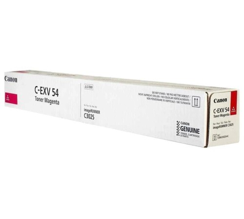 Тонер-картридж Canon пурпурный C-EXV54 для iR C3025/C3025i/C3125i (8 500 стр.) Тонер-картридж Canon пурпурный C-EXV54 для iR C3025/C3025i/C3125i (8 500 стр.)