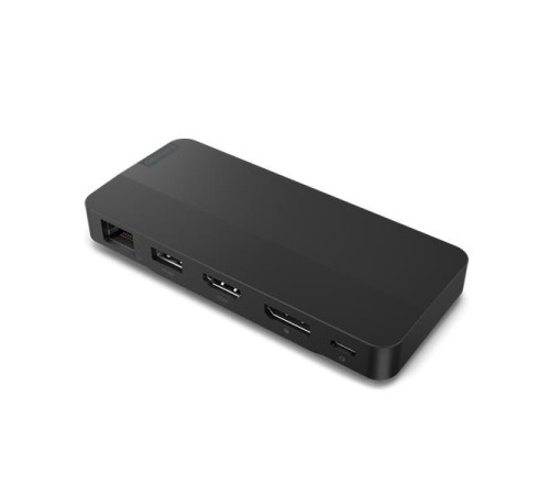 Док-станция Lenovo USB-C Dual Display Travel Dock (1x HDMI 2.1, 1x DP 1.4, 1x USB-A 3.2 Gen 2, 2x USB-C 3.2 Gen 2, 1x RJ45)