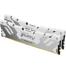 Оперативная память Kingston 32GB 7200MT/s DDR5 CL38 DIMM (Kit of 2) FURY Renegade White XMP