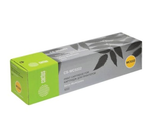 -/ Картридж лазерный Cactus CS-WC5222 106R01413 черный (20000стр.) для Xerox WorkCentre 5222