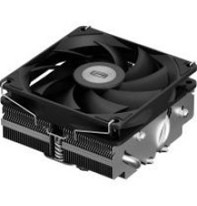 Кулер для процессора/ CPU Cooler PCCooler RC400-53 (125W, 4-pin PWM, 53.5mm, Al/Cu, 4x6mm, 1x92mm, 43CFM, 31.2dBA, 2700RPM, S: 1851/1700/1200/20XX/115X, AM5/AM4, silver, black)