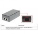 Инжектор/ OSNOVO PoE-инжектор Gb Ethernet на 1 порт, мощностью до 65W, напряжение PoE - 52V(конт. 1,2,4,5(+), 3,6,7,8(-))
