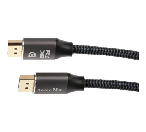 Кабель/ Кабель соединительный DP-DP 1.4V 8K@60Hz  1.5м, Telecom Pro <TCG750-1.5M>