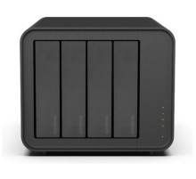 система хранения данных TerraMaster F4-212 tower NAS QC 1,7Ghz/2Gb/TRAID,JBOD,RAID0,1,10,5,6/up to 4 HS SATA(3,5' or 2,5')/2xUSB/1xGbE RJ-45/iSCSI/1xPS/1YW