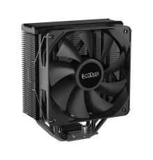 Кулер для процессора/ CPU Cooler PCCooler PALADIN EX400 (180W, 4-pin PWM, 157mm, Al/Cu, 4x6mm, 1x120mm, 73.6CFM, 28.6dBA, 1800RPM, S: 1851/1700/1200/115X, AM5/AM4, black)