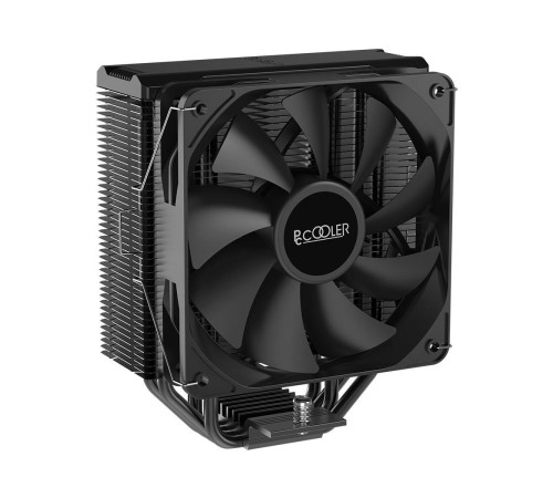 Кулер для процессора/ CPU Cooler PCCooler PALADIN EX400 (180W, 4-pin PWM, 157mm, Al/Cu, 4x6mm, 1x120mm, 73.6CFM, 28.6dBA, 1800RPM, S: 1851/1700/1200/115X, AM5/AM4, black) Кулер для процессора/ CPU Cooler PCCooler PALADIN EX400 (180W, 4-pin PWM, 157mm, Al/Cu, 4x6mm, 1x120mm, 73.6CFM, 28.6dBA, 1800RPM, S: 1851/1700/1200/115X, AM5/AM4, black)