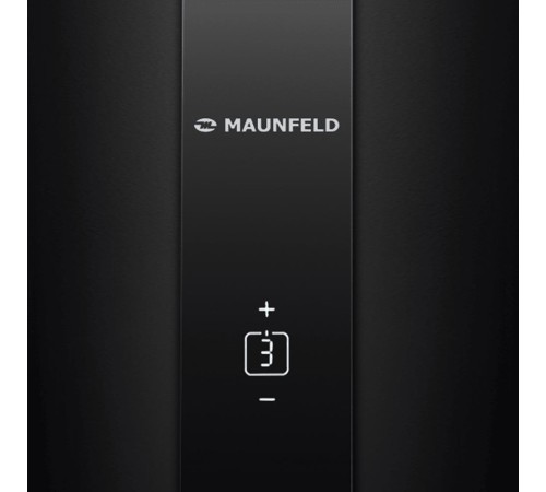 Вытяжка MAUNFELD/ Вытяжка MAUNFELD, островная, 35 см, производительность 1050 м3/ч, 3 скорости, электронное управление, энергоэффективность В, уровень шума 63 дБ, цвет черный