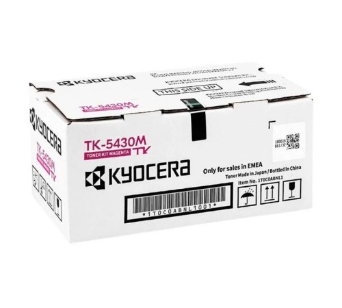 Тонер Kyocera Тонер-картридж TK-5430M для ECOSYS MA2100cfx/MA2100cwfx/PA2100cwx/PA2100cx пурпурный (1250 стр.) Тонер Kyocera Тонер-картридж TK-5430M для ECOSYS MA2100cfx/MA2100cwfx/PA2100cwx/PA2100cx пурпурный (1250 стр.)