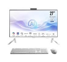 Modern AM273Q AI 1UM-047XRU (MS-AF01)  27'' QHD(2560x1440)/Intel Core Ultra 5 125U 1.30~4.30GHz 12core/16GB/512GB SSD/Integrated/WiFi/BT/2.0MP/CR/KB+MOUSE(WLS)/noOS/1Y/WHITE