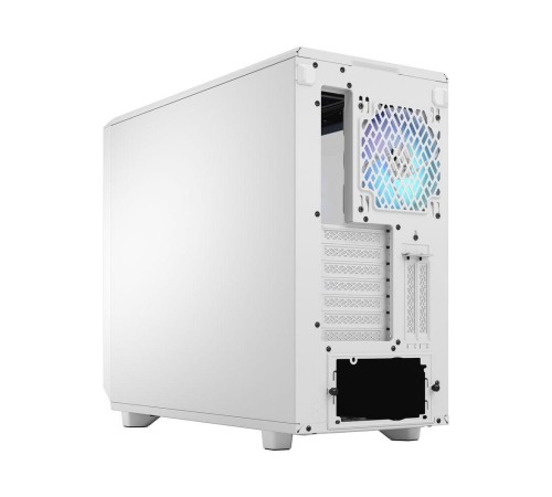 Корпус ПК без блока питания/ Case Fractal Design Meshify 2 RGB TG Clear Tint, Midi-Tower, 4x140mm RGB, 2xUSB-A 3.2 + 1xUSB 3.2 Type-C E-ATX, ATX, mATX, mITX White