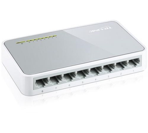 коммутатор TP-Link TL-SF1008D, 8-Port 10/100 Mbps Desktop Switch