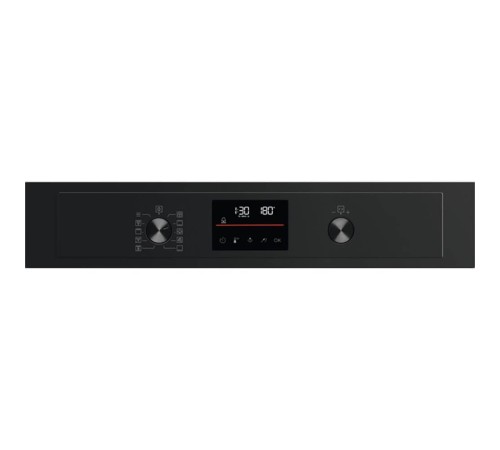 Встраиваемые электрические духовки ELECTROLUX/ Электрический духовой шкаф  с конвекцией, приготовление на пару, объем 72 л, автопрограммы, очистка пиролитическая, 3 стекла в дверце, направляющие проволочные + телескопические (1 уровень), термощуп