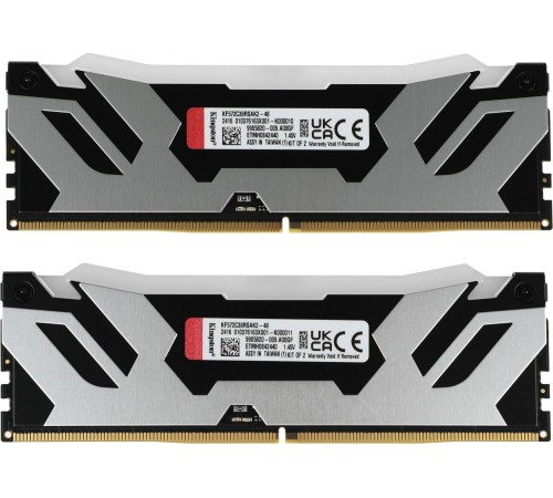Память оперативная/ Kingston 32GB 7200MT/s DDR5 CL38 DIMM (Kit of 2) FURY Renegade RGB XMP Память оперативная/ Kingston 32GB 7200MT/s DDR5 CL38 DIMM (Kit of 2) FURY Renegade RGB XMP