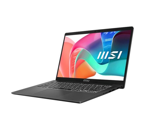 Ноутбук без сумки MSI Modern 14 F13MG Core i5-1334U 14" FHD (1920*1080),IPS,DDR4 16GB (8GB*2),512GB SSD,Iris Xe Graphics,backlight (White),Platinum Gray,45Whr,1.5kg,DOS