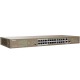 Коммутатор/ Tenda TEF1126P-24-250W 24FE+2GE/1SFP Rackmount Switch With 24-Port PoE