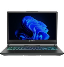 Ноутбук IRBIS Gaming YUDAI 15NBC1011 15.6" AMD Ryzen R5 6600H/16Gb DDR5/512GB SSD/15.6 FHD IPS 144Hz/RX6650M 8Gb GDDR6/RGB back/Cam 2MP/full metal case, 2.1kg/USB4, Wifi 6E/No OS/Grey