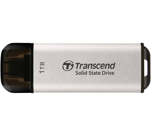 Флеш-накопитель/ Transcend External SSD ESD300C 1 TB, Type C, 10Gbps (3.2 Gen2), R/W 1050/950MB/s, 60.1x20x7.8 mm, 9g,Silver Флеш-накопитель/ Transcend External SSD ESD300C 1 TB, Type C, 10Gbps (3.2 Gen2), R/W 1050/950MB/s, 60.1x20x7.8 mm, 9g,Silver