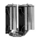 Кулер для процессора/ CPU Cooler Thermalright Royal Knight 120 (4-pin PWM, 156mm, Ni/Cu, 6x6mm, 2x120mm, 80.45CFM/56.36CFM, 29.4dBA/28.4dBA, 2150RPM/1900RPM, S: 1200, 1700, 1851, 2011, 2066, 115X, AM4, AM5, black)