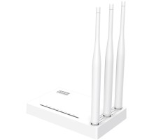 Маршрутизатор/ N300 Wi-Fi Router, SPEED: up to 300 Mbps at 2.4 GHz , SPEC: 3 Antennas, 1x 10/100M WAN Port + 4x 10/100M LAN Ports, FEATURE: Router/Access Point/ Repeater mode,  IPv6 Supported, IPTV, Multi-SSID,  TR-069