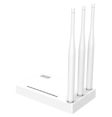 Маршрутизатор/ N300 Wi-Fi Router, SPEED: up to 300 Mbps at 2.4 GHz , SPEC: 3 Antennas, 1x 10/100M WAN Port + 4x 10/100M LAN Ports, FEATURE: Router/Access Point/ Repeater mode,  IPv6 Supported, IPTV, Multi-SSID,  TR-069