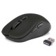 Беспроводная мышь SVEN RX-560SW чёрная (бесшумн. кл. 5+1кл. 800-1600DPI, Soft Touch, блист)
