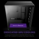 Корпус без блока питания/ Case NZXT H7 Flow RGB, Midi-Tower, TG, 3x120mm RGB, 2xUSB-A 3.2 + 1xUSB-C 3.2, E-ATX, ATX, mATX, mITX Black