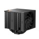 Кулер для процессора/ CPU Cooler PCCooler RZ820 BK (289W, 4-pin PWM, 165mm, Al/Cu, 4x8mm+4x6mm, 1x140mm+1x150mm, 71.9CFM/86.7CFM, 27.1dBA/32dBA, 1500RPM/2200RPM, S: 1851/1700/1200/20XX/115X, AM5/AM4, black)