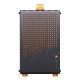 Корпус без блока питания/ Case JONSBO Z20, Mini-Tower, TG, no fan, 1xUSB-A 3.2 + 1xUSB-C 3.2, mATX, mITX Orange/Black