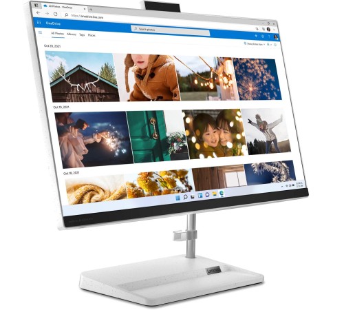 Моноблок/ Lenovo IdeaCentre AIO 3 24IAP7 23.8"(1920x1080 IPS)/Intel Pentium 8505(1.2Ghz)/8192Mb/256SSDGb/noDVD/Int:Intel UHD Graphics/Cam/BT/WiFi/war 1y/7.03kg/white/noOS + RU kbd, mouse USB Моноблок/ Lenovo IdeaCentre AIO 3 24IAP7 23.8"(1920x1080 IPS)/Intel Pentium 8505(1.2Ghz)/8192Mb/256SSDGb/noDVD/Int:Intel UHD Graphics/Cam/BT/WiFi/war 1y/7.03kg/white/noOS + RU kbd, mouse USB