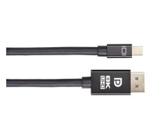 Кабель/ Кабель 1.4V Mini DisplayPort M <--> Display Port M 1,8м  4K@120HZ 8K@60HZ Telecom (TA683M-1.8M)