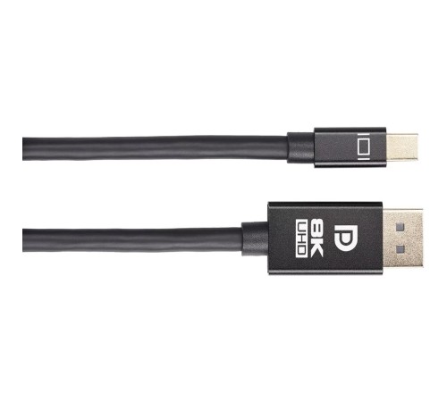 Кабель/ Кабель 1.4V Mini DisplayPort M <--> Display Port M 1,8м  4K@120HZ 8K@60HZ Telecom (TA683M-1.8M)