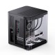Корпус без блока питания/ Case JONSBO TK-1 Black 2.0, Mini-Tower, no fan, 1xUSB-A 3.2 + 1xUSB-C 3.2, mATX, mITX Black