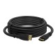 Greenconnect Кабель Premium 7.0m HDMI версия 2.0, HDR Ultra HD 4K60 Hz/ 5K30Hz, 3D, Ethernet 18.0 Гбит/с, OD8.0mm, 28/26 AWG черный, GCR-HM312-7.0m