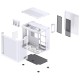 Корпус без блока питания/ Case JONSBO TK-2, Midi-Tower, TG, no fans, 1xUSB-A 3.2 + 1xUSB-C 3.2, ATX, mATX, mITX White