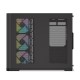 Корпус ПК без блока питания/ Case SAMA V60 Black, Midi-Tower, TG, 7x120mm ARGB, 2xUSB 3.0 + 1xUSB 3.1 Type-C, ATX, mATX, mITX Black