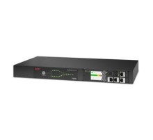Автоматический переключатель APC Netshelter Rack Automatic Transfer Switch, 1U, 10A, 230V, C14 IN, 12 C13 OUT, 50/60Hz (rep. AP4421, AP7721)