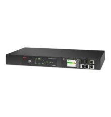 Автоматический переключатель APC Netshelter Rack Automatic Transfer Switch, 1U, 10A, 230V, C14 IN, 12 C13 OUT, 50/60Hz (rep. AP4421, AP7721)